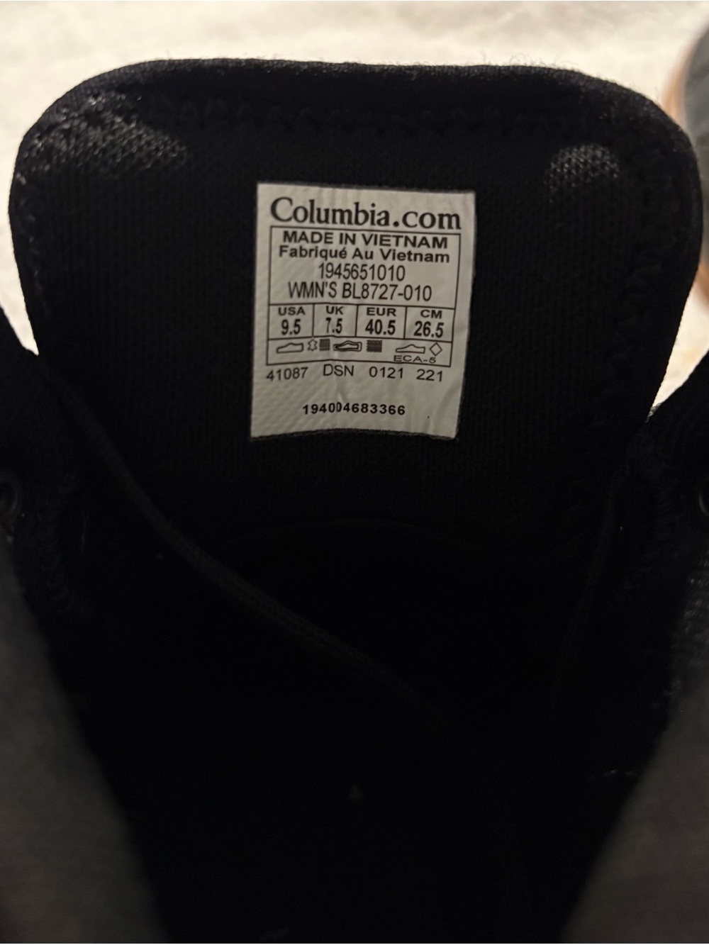 Columbia 9.5 - Picture 4 of 5